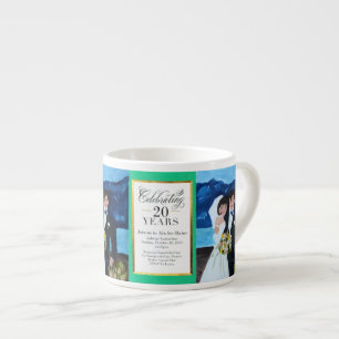 Bride en Groom in Frankrijk Espresso cup Kop