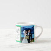 Bride en Groom in Frankrijk Espresso cup Kop (Rechts)