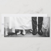 Bride en Groom Jack en Jill Party Ticket (Achterkant)