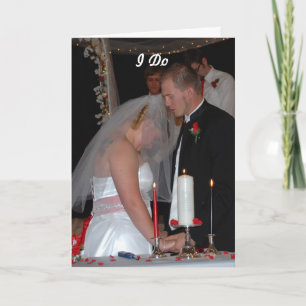 Bride en Groom Kaart