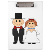 BRIDE EN GROOM KLEMBORD (Voorkant)