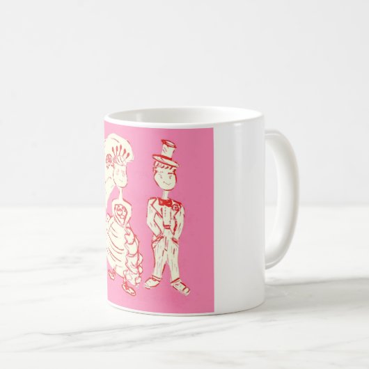 Bride en Groom Koffiemok (Voorkant rechts)