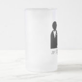 Bride en Groom Matglas Bierpul (Center)