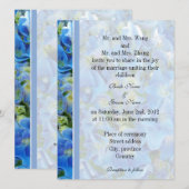 Bride en Groom ouders, huwelijksuitnodiging Kaart (Voorkant / Achterkant)