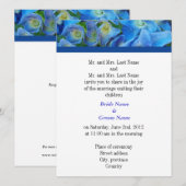 Bride en Groom ouders, huwelijksuitnodiging Kaart (Voorkant / Achterkant)