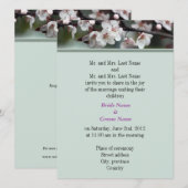 Bride en Groom ouders, huwelijksuitnodiging Kaart (Voorkant / Achterkant)