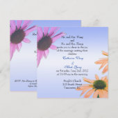 Bride en Groom ouders, huwelijksuitnodiging Kaart (Voorkant / Achterkant)