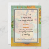 Bride en groom ouders trouwuitnodiging kaart (Voorkant)