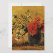 Bride en groom ouders trouwuitnodiging kaart (Achterkant)