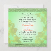 Bride en groom ouders, uitnodiging, bruiloft kaart (Voorkant)