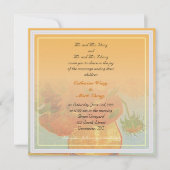 Bride en groom ouders, uitnodiging, bruiloft kaart (Voorkant)