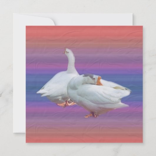 Bride en groom ouders, uitnodiging, bruiloft kaart (Achterkant)