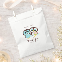 Bride en Groom Owls Bedankzakje