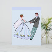 Bride- en Groom-papier (Staand voorkant)