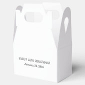 Bride en Groom Party Favors | Weddenschap Bedankdoosjes (Geopend)