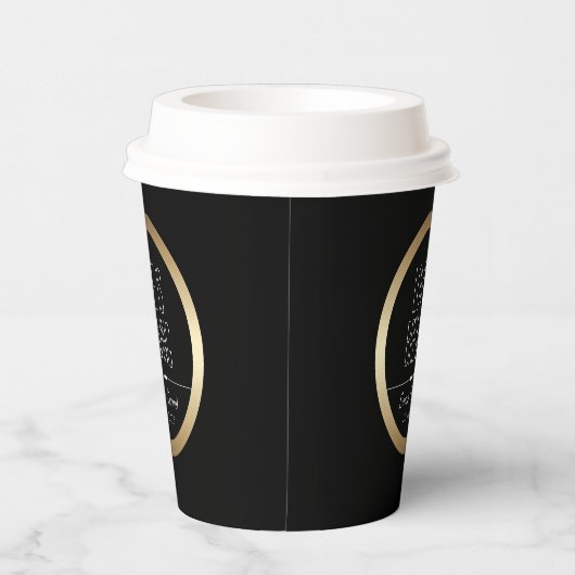 Bride en Groom Persoonlijke koffie Papieren Bekers (Rechts)