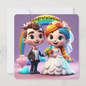 BRIDE EN GROOM SAVE THE DATE (Voorkant)