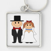 BRIDE EN GROOM SLEUTELHANGER (Voorkant)