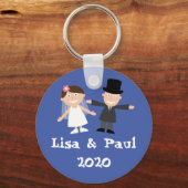 Bride en Groom Sleutelhanger (Voorkant)