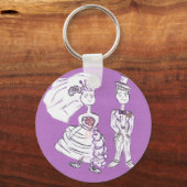 Bride en Groom Sleutelhanger (Voorkant)