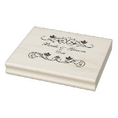 Bride en Groom Stamp Rubberstempel (Stempel)