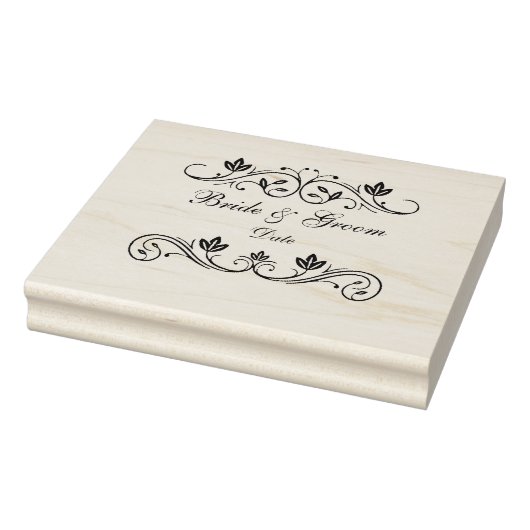 Bride en Groom Stamp Rubberstempel (Stempel)