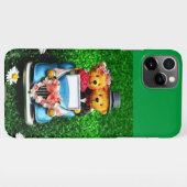 Bride- en Groom-telefoondraagtas iPhone Hoesje (Achterkant horizontaal)