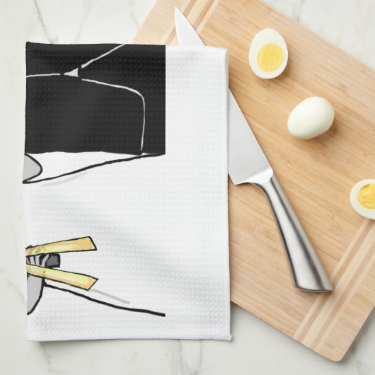 Bride en Groom Theedoek (Quarter Fold)