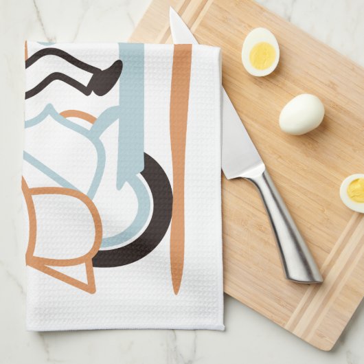 Bride en Groom Theedoek (Quarter Fold)