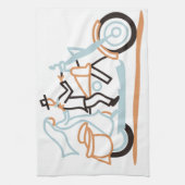 Bride en Groom Theedoek (Verticaal)