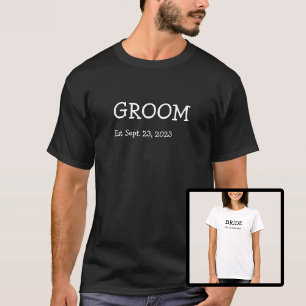 Bride en Groom Tshirts 2