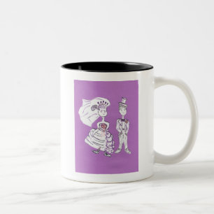 Bride en Groom Tweekleurige Koffiemok