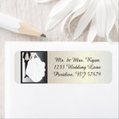 Bride en Groom Wedding Etiket (Insitu)