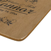 Bride en Groom Wedding of Jubileum | DIY-tekst Snijplank (Hoek)