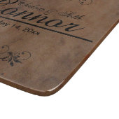 Bride en Groom Wedding of Jubileum | DIY-tekst Snijplank (Hoek)