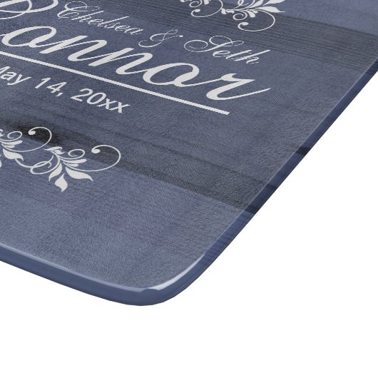 Bride en Groom Wedding of Jubileum | DIY-tekst Snijplank (Hoek)