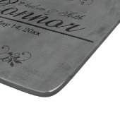 Bride en Groom Wedding of Jubileum | DIY-tekst Snijplank (Hoek)
