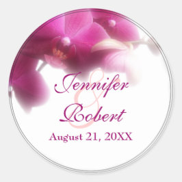 Bride en Groom Wedding Sticker