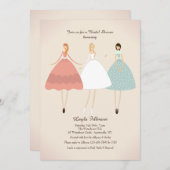 Bride en haar gastvrouw kaart (Voorkant / Achterkant)