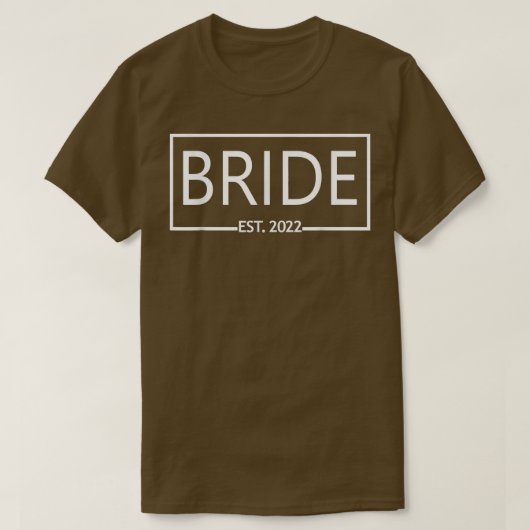 Bride Est T-shirt (Design voorkant)
