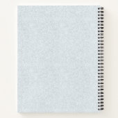 BRIDE Faux Glitter Varsity Engagement Bridal Notitieboek (Achterkant)