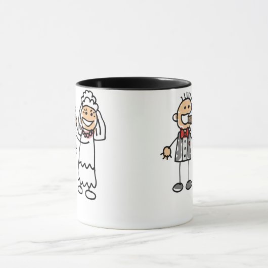 Bride Feeds Groom Mok (Midden)