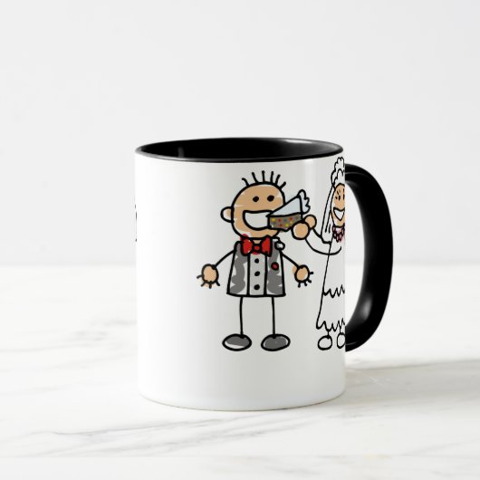 Bride Feeds Groom Mok (Voorkant rechts)