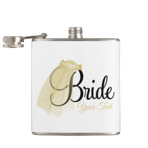 Bride Flask, 6 oz. Heupfles