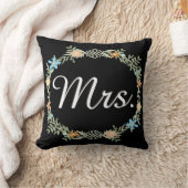 Bride  Floral Garland Sierkussen (Deken)