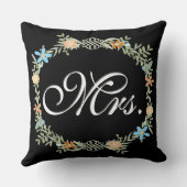 Bride  Floral Garland Sierkussen (Achterkant)