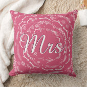 Bride  Floral Garland Sierkussen (Deken)