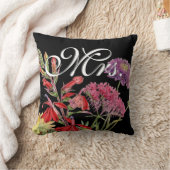 Bride Floral Red Pink Heirloom Floral Kussen (Deken)