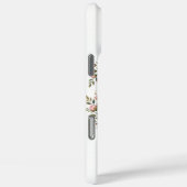 Bride Floral Watercolor iPhone Case (Achterkant / Rechts)
