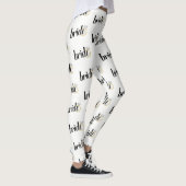 Bride gedrukte Leggings (Rechts)